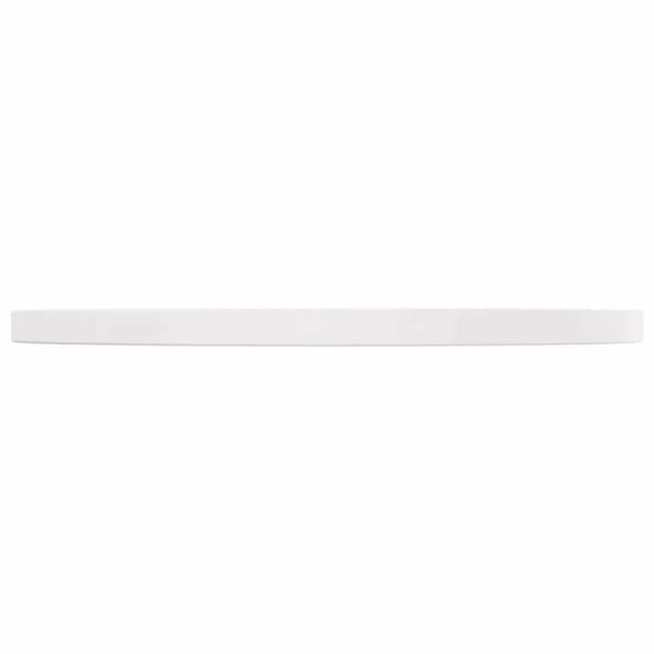 vidaXL Bordplate hvit Ø60x2,5 cm heltre furu