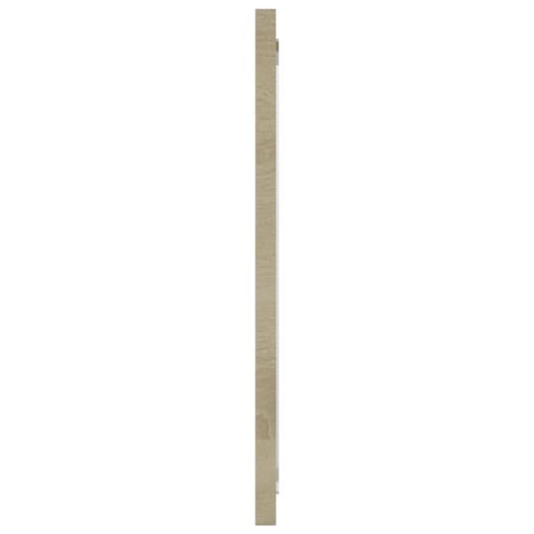 vidaXL Baderomsspeil sonoma eik 80x1,5x37 cm sponplate
