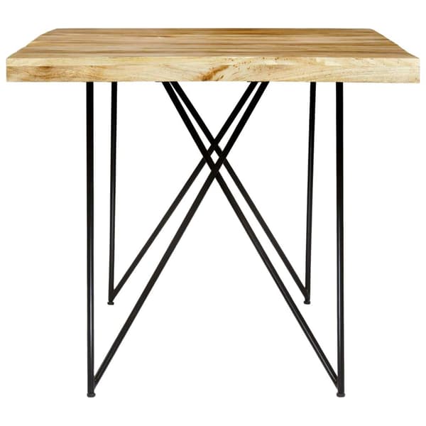 vidaXL Spisebord 180x90x76 cm heltre mango