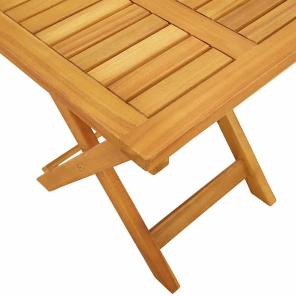 vidaXL Solstol 2 pcs Gråbrun 200 x 67 x 84 cm Solid akasietre