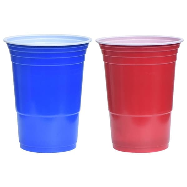 vidaXL Ølpongsett 0,5 L plast