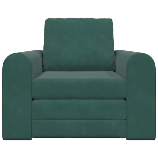 vidaXL Soffsäng Mörkgrön 98 x 71 x 83 cm Sammet