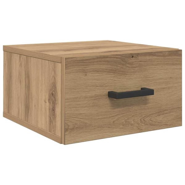vidaXL Nattbordskap artisan eik 35 x 35 x 20 cm Konstruert tre