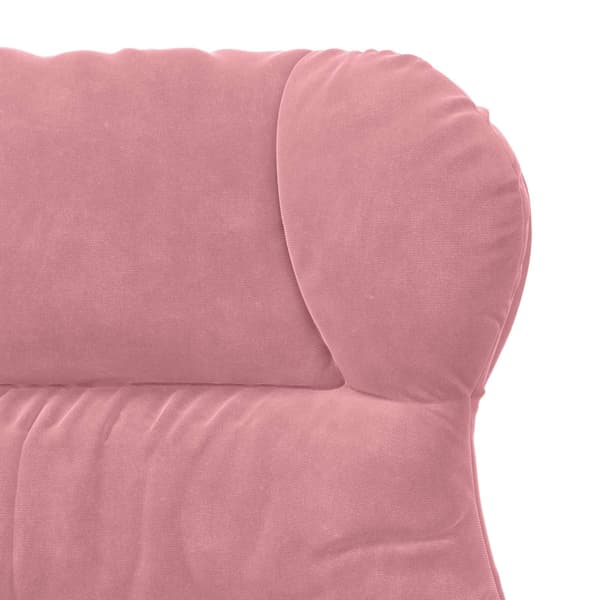 vidaXL fåtölj Rosa 69 x 74 x 93 cm Sammet