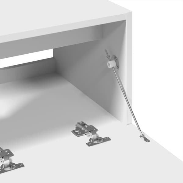 vidaXL Servantskap hvit 78x37x59 cm konstruert tre