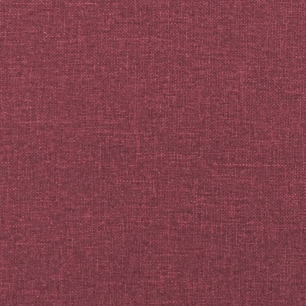 vidaXL Massagefåtölj vinröd tyg