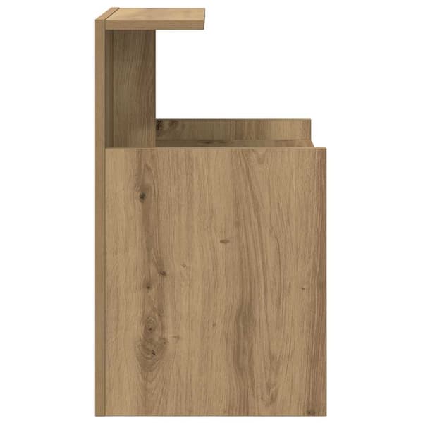 vidaXL Nattbordskap 2 pcs Artisan Eik 40 x 35 x 60 cm Konstruert tre