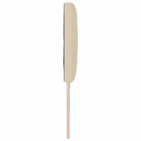 vidaXL Huvudgavel Kräm 200 cm tyg