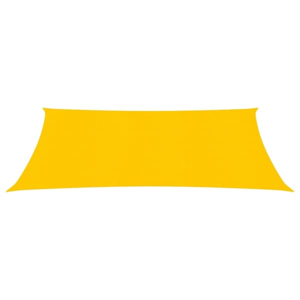 vidaXL Solseil 160 g/m² gul 2,5x5 m HDPE