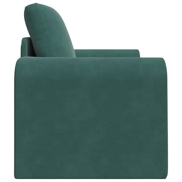 vidaXL Soffsäng Mörkgrön 98 x 71 x 83 cm Sammet