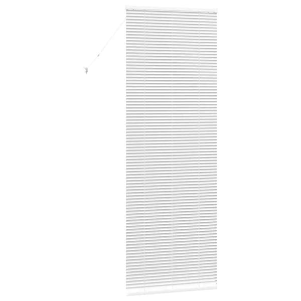 vidaXL Persienner Vit 220 x 70 cm Aluminium