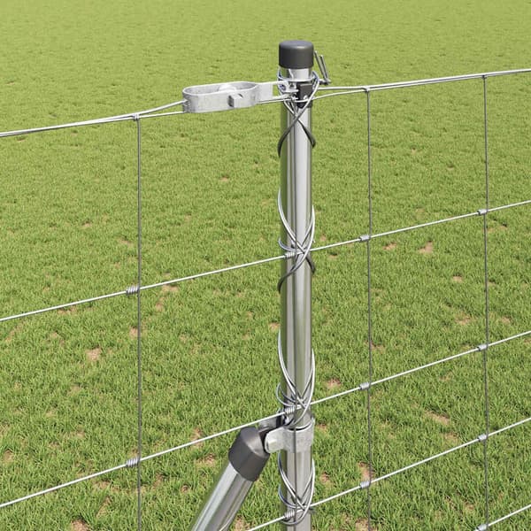 vidaXL Gjerdepåle Galvanisert 25 x 1,4 m Stål