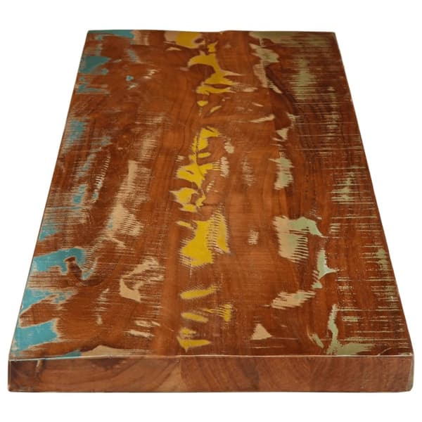 vidaXL Bordplate 180x30x2,5 cm rektangulær gjenvunnet heltre