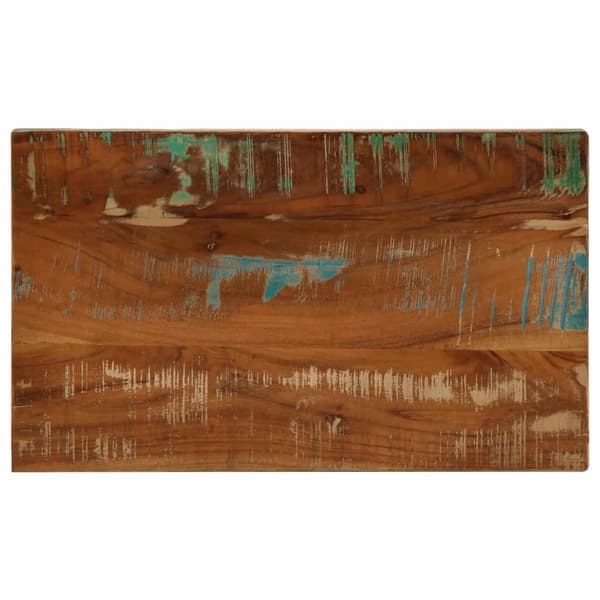 vidaXL Bordplate 50x40x2,5 cm rektangulær gjenvunnet heltre