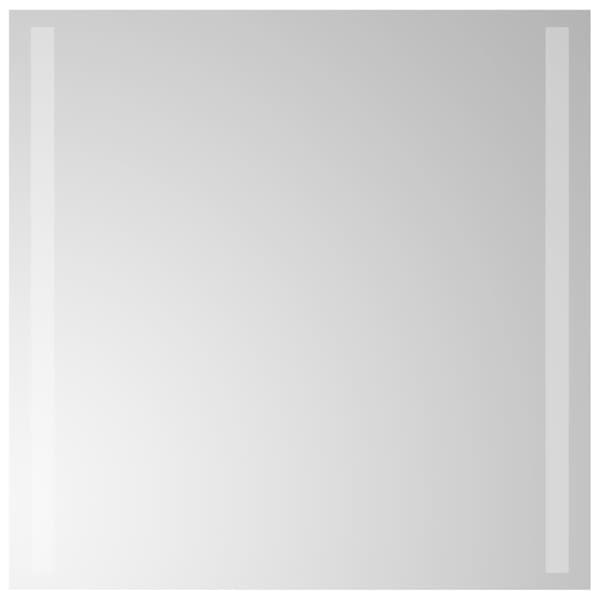 vidaXL Baderomsspeil med LED 50x50 cm