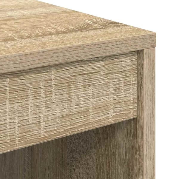 vidaXL Skrivebord Sonoma eik 70 x 50 x 76 cm