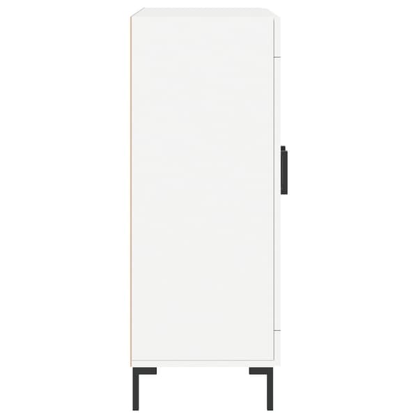 vidaXL Skåp vit 69,5x34x90 cm konstruerat trä