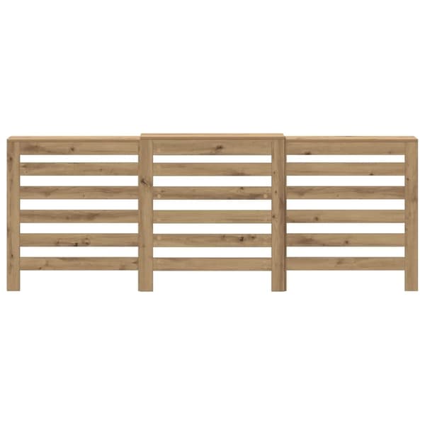 vidaXL Elementskydd ek 205x21,5x83,5 cm konstruerat trä