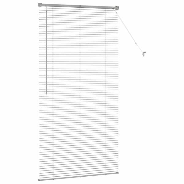 vidaXL Persienner Silver 175 x 90 cm Aluminium