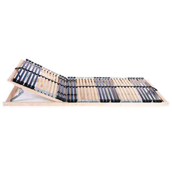 vidaXL Spilebase med 42 lameller 7 soner 80x200 cm