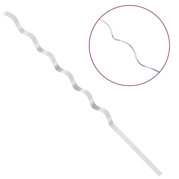 vidaXL Spiralväxtstöd Silver Galvaniserat stål 150 cm Hållbar