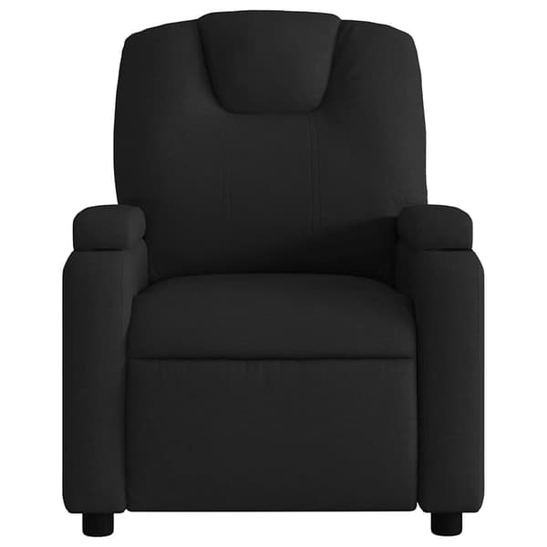 vidaXL Massagefåtölj svart tyg