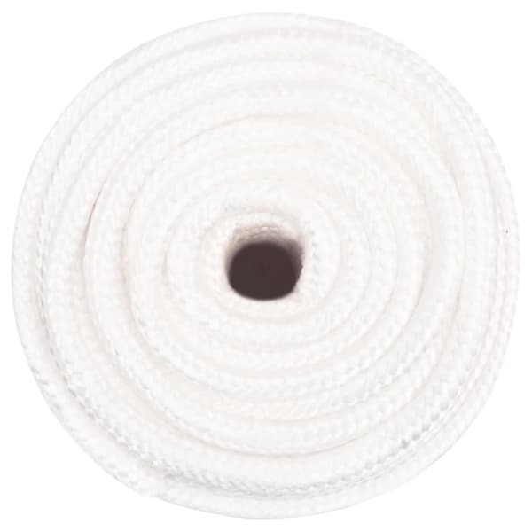 vidaXL Båttau helhvit 16 mm 250 m polypropylen