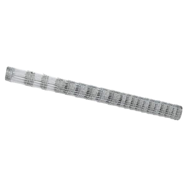 vidaXL Stängsel för åker / äng Silver 25 x 1,6 m Galvaniserat stål