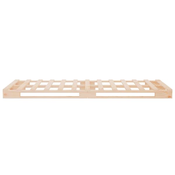 vidaXL Palleseng 90x200 cm heltre furu