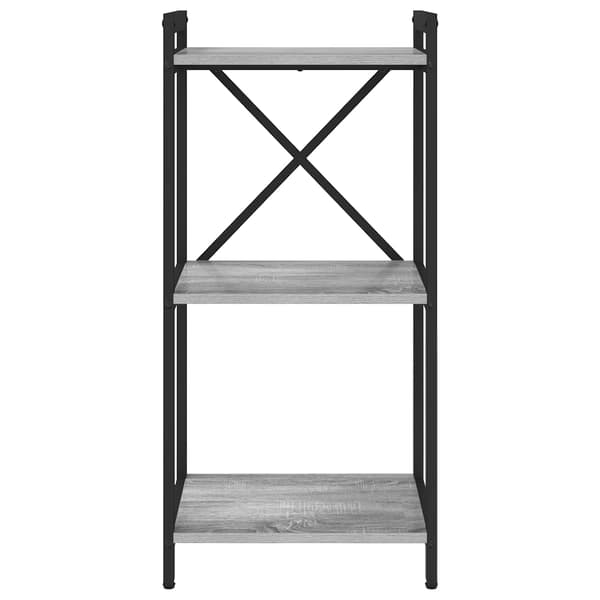 vidaXL Hyllsystem Grå sonoma 40 x 30 x 85 cm Konstruerat trä