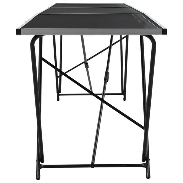 vidaXL Foldbart tapetbord MDF og aluminium 300x60x78 cm