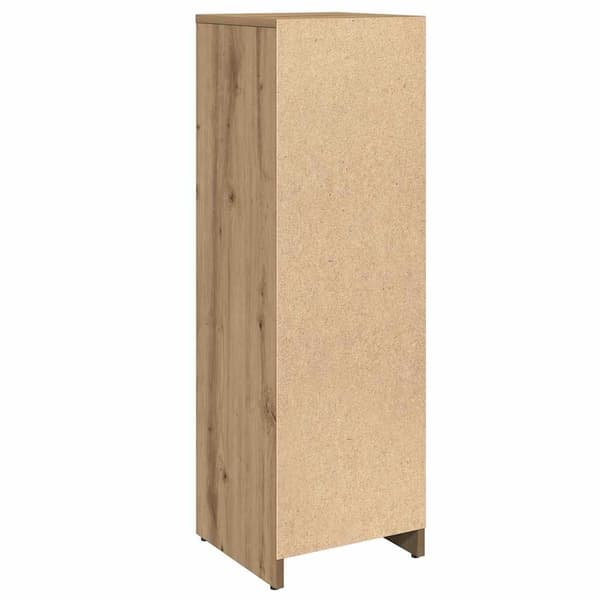 vidaXL Baderomsskap artisan eik 30x30x95 cm konstruert tre