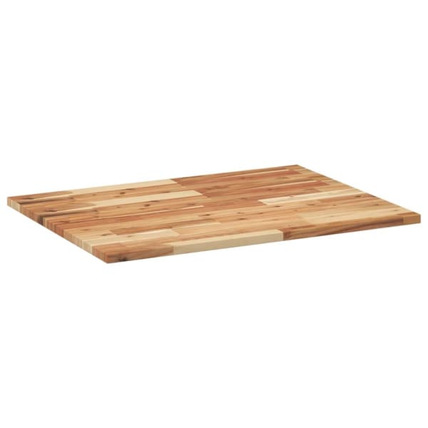 vidaXL Bordplate rektangulær 100x60x2 cm heltre akasie