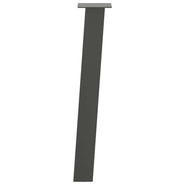 vidaXL Soffbordsben 4 st antracit 72 cm stål