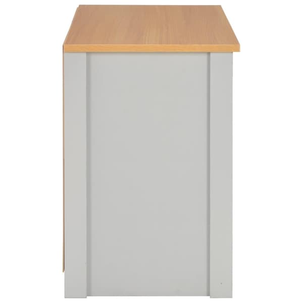 vidaXL TV-benk grå 95x39x58 cm