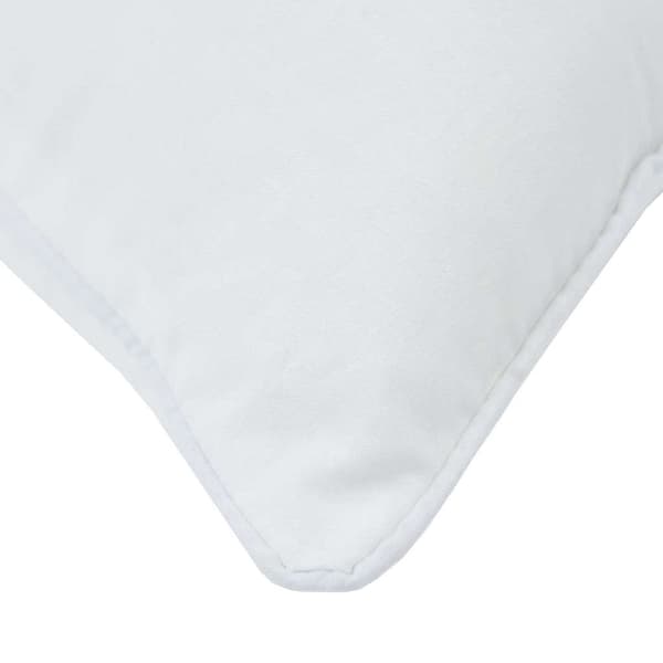 vidaXL Kudde med kudde Vit Bomull och Polyester