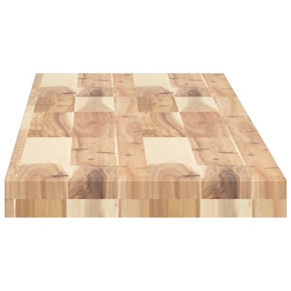 vidaXL Bordplate 160x30x4 cm rektangulær heltre akasie