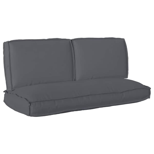 vidaXL Kuddsats 3 pcs Antracit Oxford Tyg