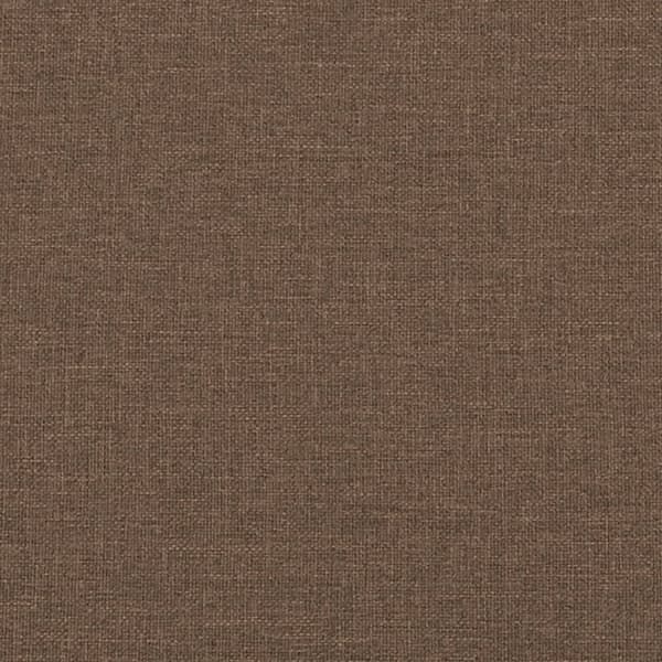 vidaXL 3-sitssoffa brun 180 cm tyg