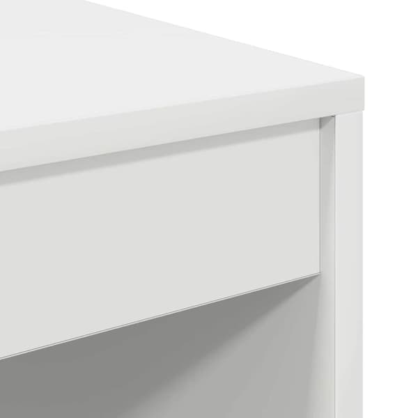 vidaXL Skrivbord Vit 70 x 50 x 76 cm