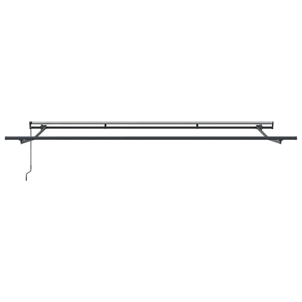 vidaXL Utfällbar markis Beige 400 × 300 cm Polyester och Stål