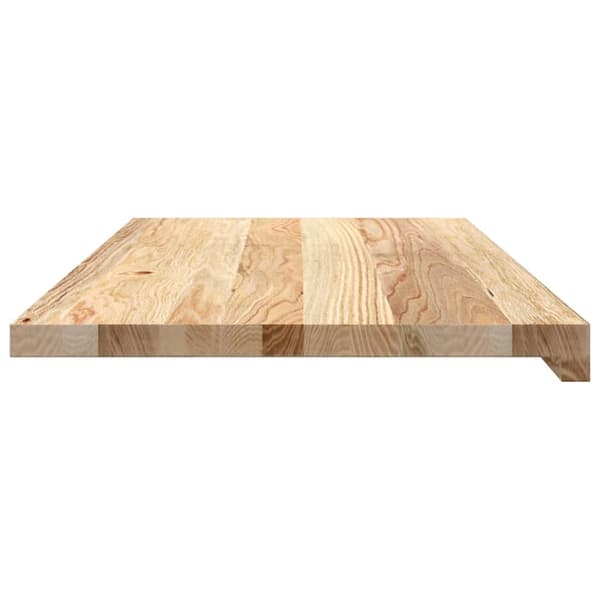 vidaXL Vinduskarmer 2 stk ubehandlet 80x40x2 cm heltre eik