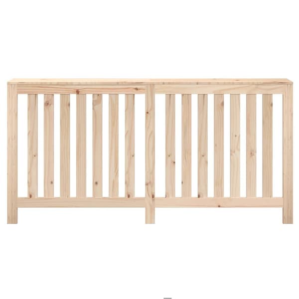 vidaXL Elementskydd 169x19x84 cm massiv furu