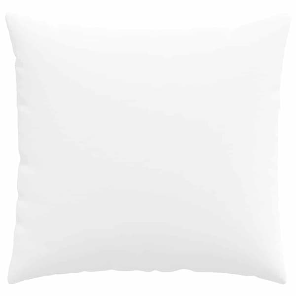 vidaXL Soffkuddar 2 st Vit 50 x 50 cm tyg