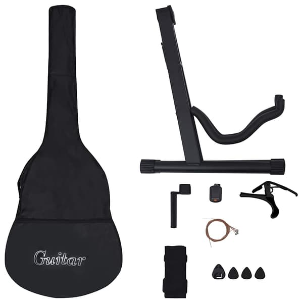 vidaXL Klassisk gitarr 12 delar blå 4/4 39