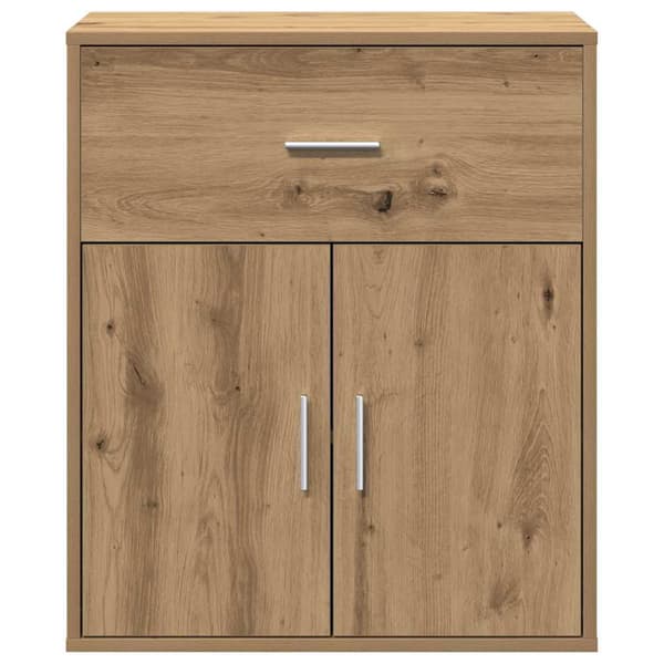 vidaXL Serviesskap Artisan Eik 60 x 31 x 70 cm Konstruert tre