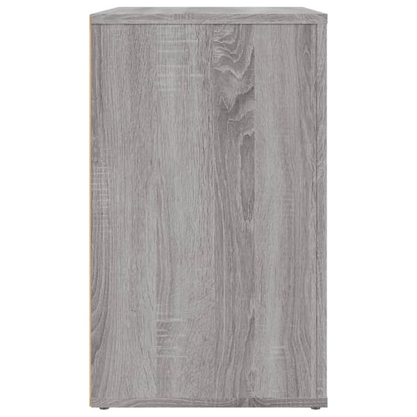 vidaXL Nattbord grå sonoma 50x36x60 cm konstruert tre