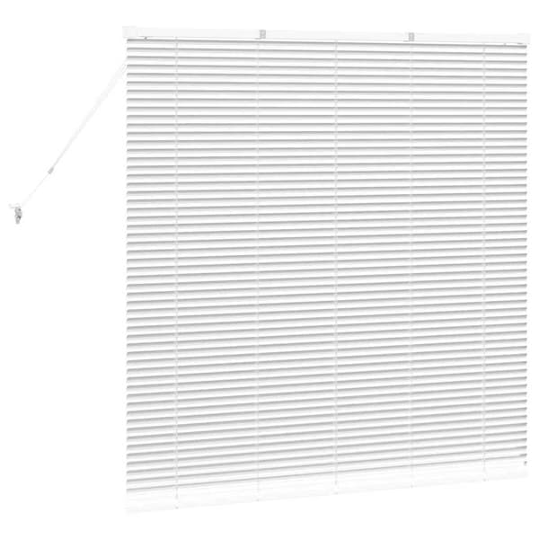 vidaXL Persienner Vit 130 x 135 cm Aluminium