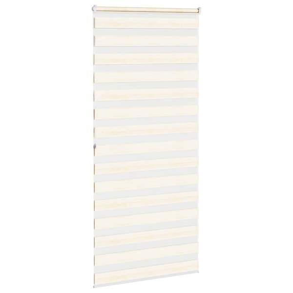 vidaXL Rullgardin zebra 95x200 cm tyg bredd 90,9 cm polyester