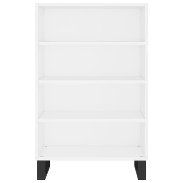 vidaXL Highboard hvit 57x35x90 cm konstruert tre